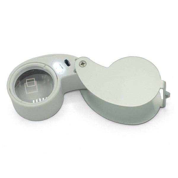 Loupe de 25 mm avec LED