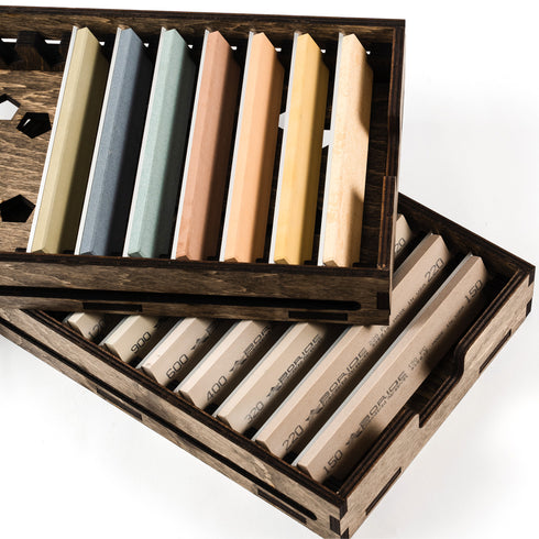 Cabinet de rangement en contreplaqué pour 6 "pierres