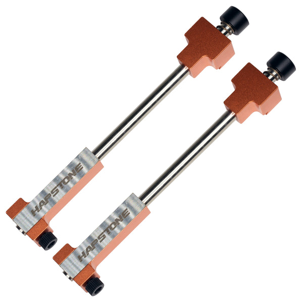 Carnets de pierre universels entièrement métalliques (ensemble de 2) pour Wicked Edge