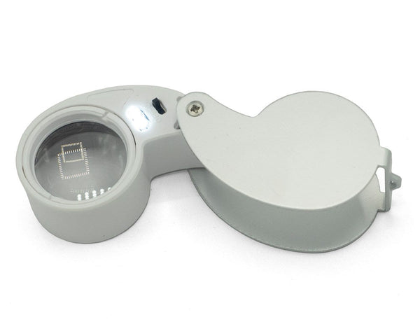 Loupe de 25 mm avec LED